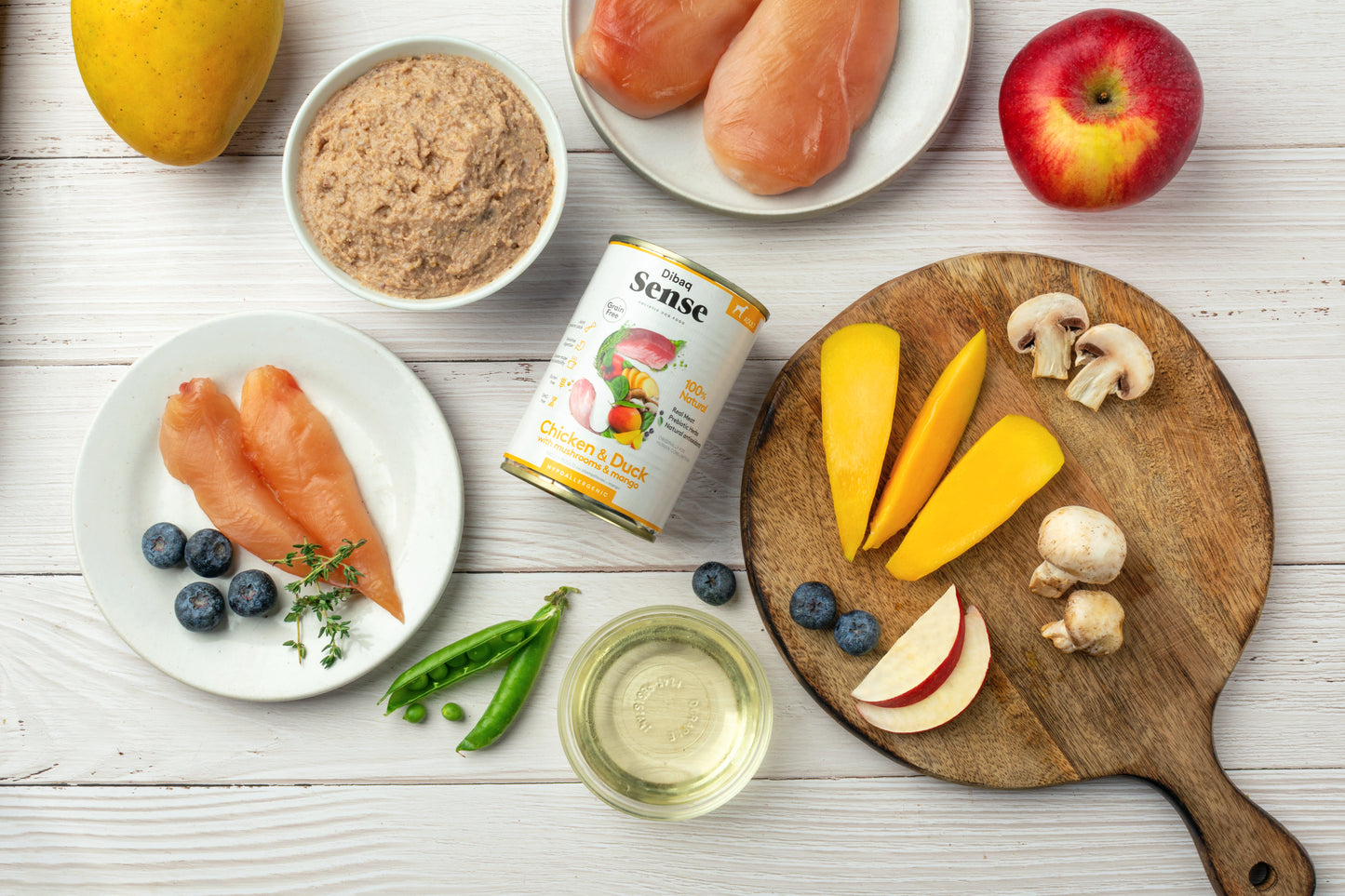 DIBAQ SENSE GRAIN FREE CHICKEN & DUCK (ADULT) WET FOOD - Vibrant Remedies