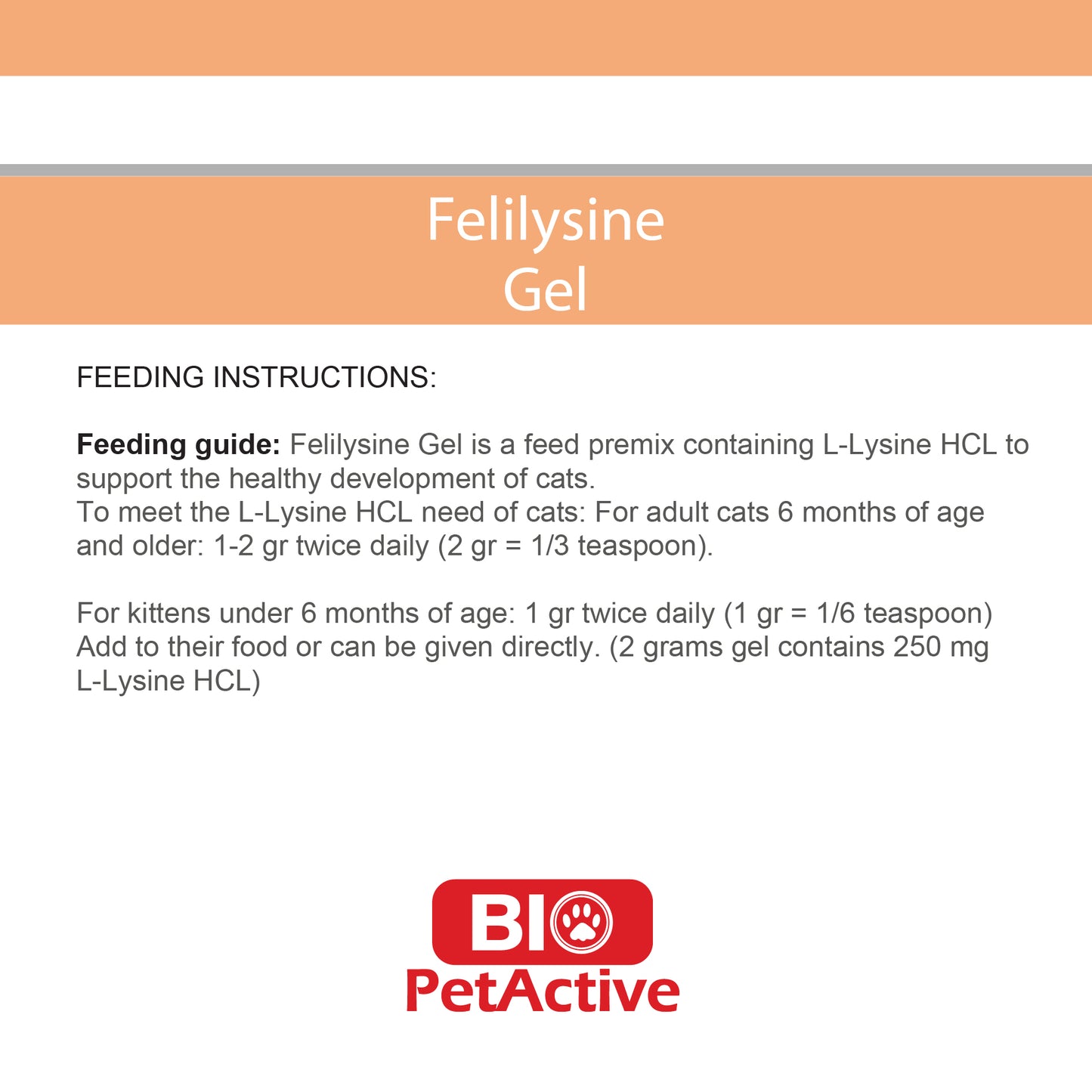 Felilysine Paste