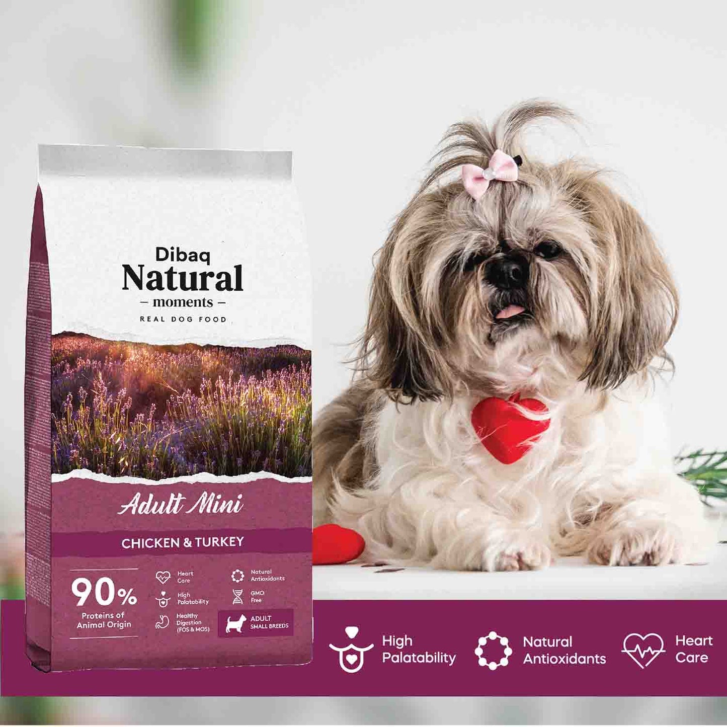 DIBAQ NATURAL MOMENTS DOG ADULT MINI - Vibrant Remedies