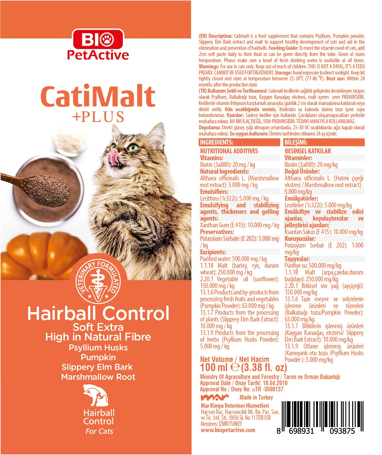 CATI MALT+ PLUS