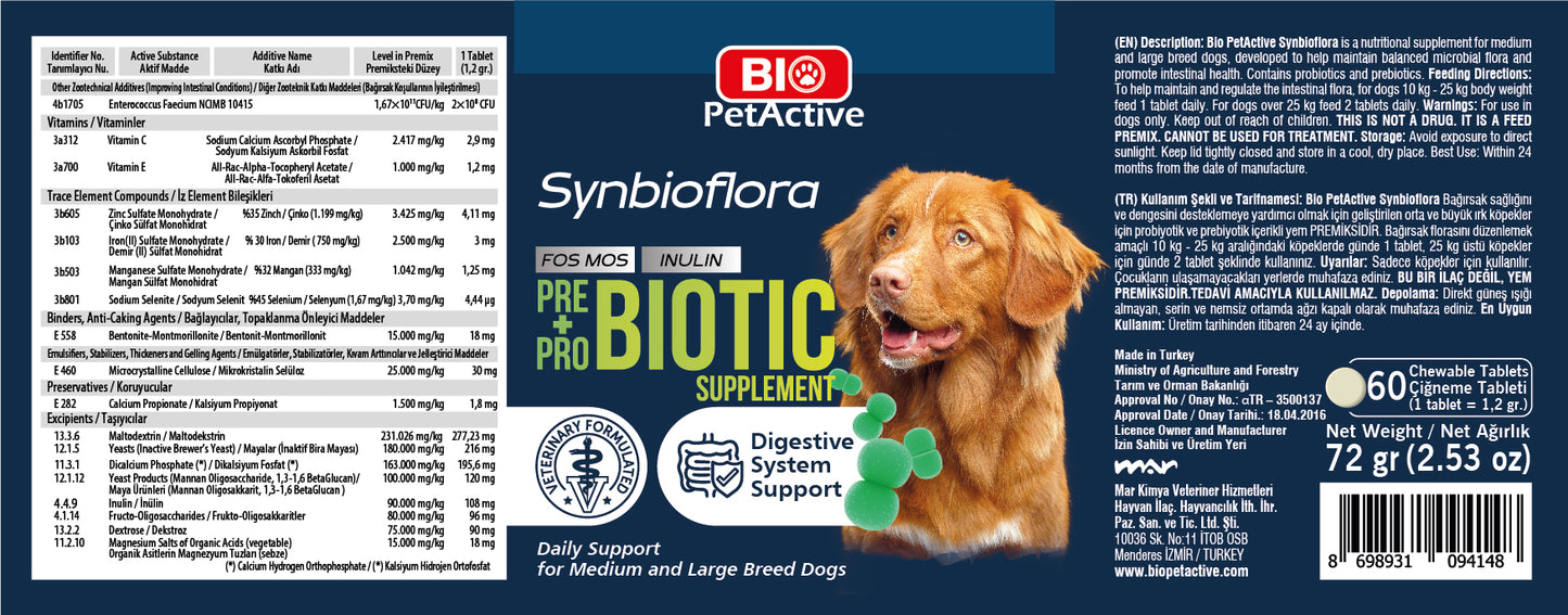 SYNBIOFLORA Medium & Large Breed