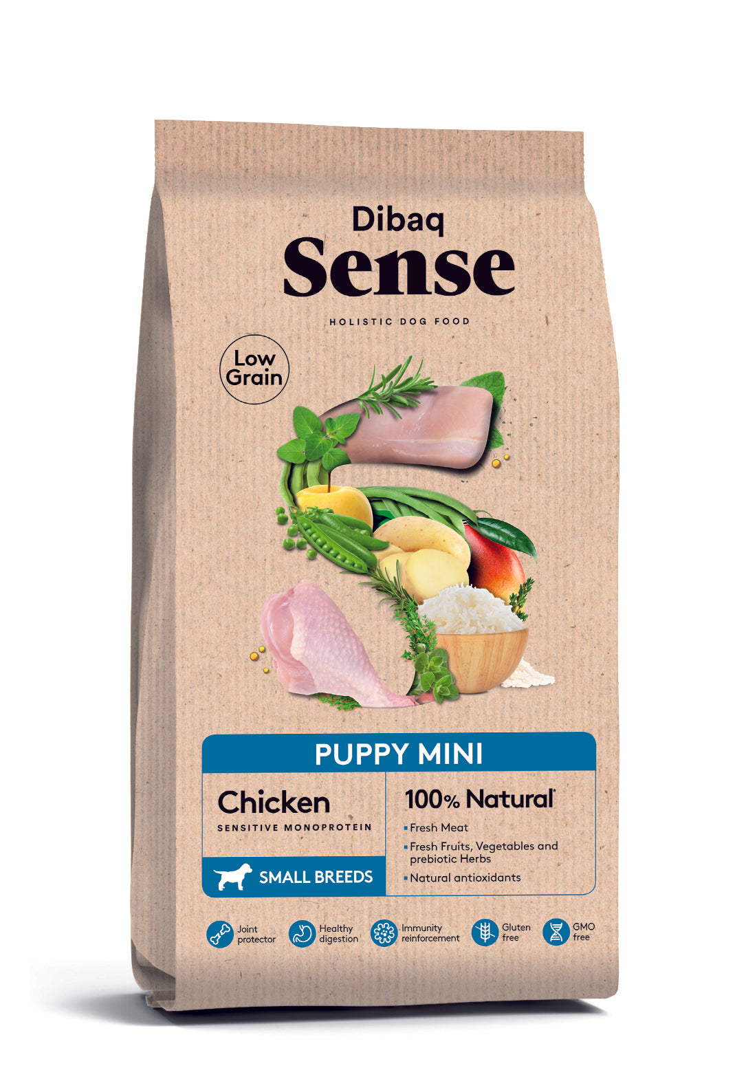 Dibaq Sense Low Grain Dog Puppy Mini - Vibrant Remedies