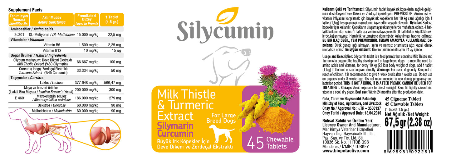 SILYCUMIN for Dogs