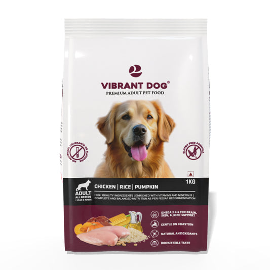 Vibrant Dog Adult (CHICKEN | RICE | PUMPKIN)