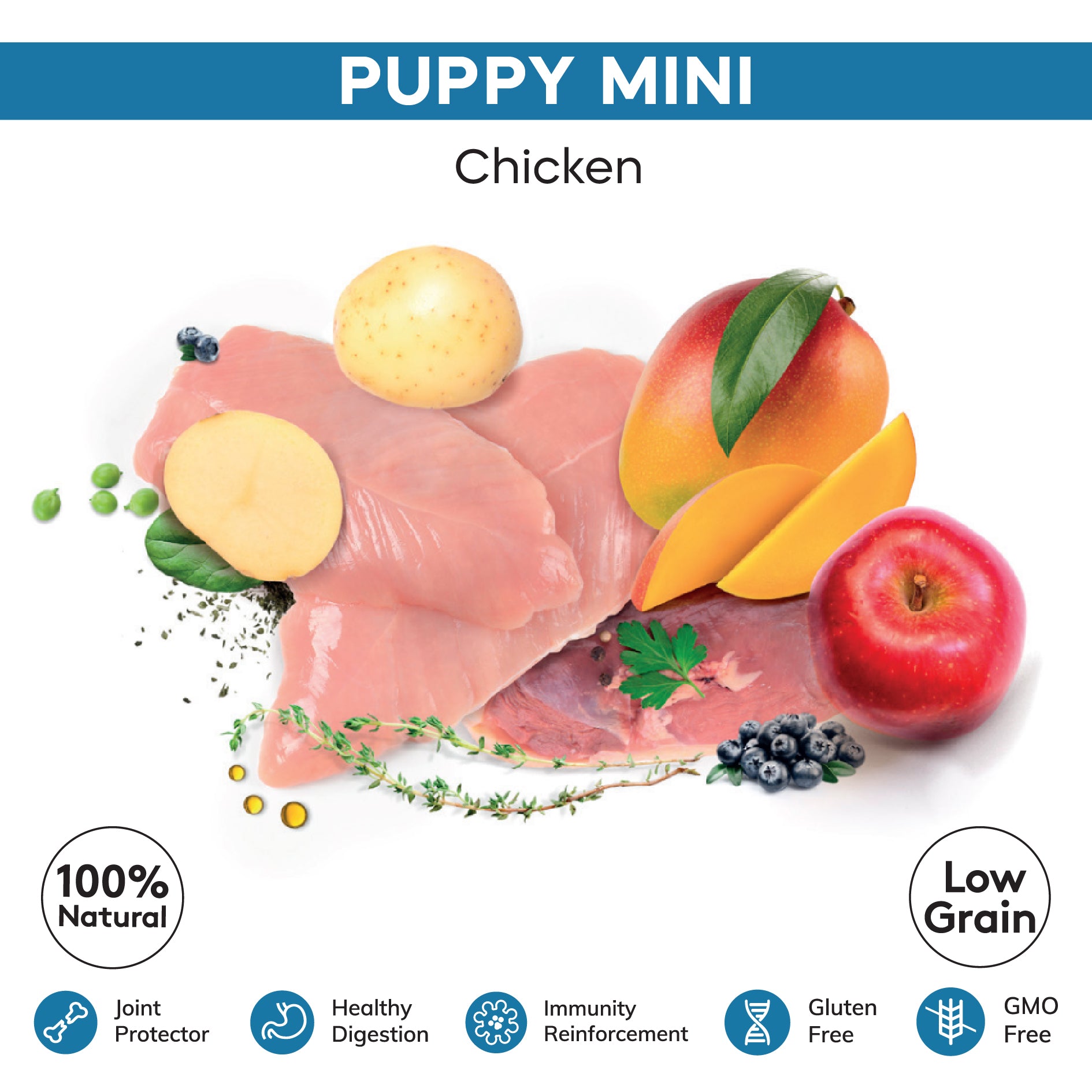 Dibaq Sense Low Grain Dog Puppy Mini - Vibrant Remedies